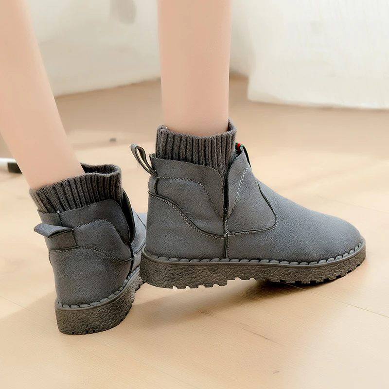 2019 High Quality Women's Classic Snow Boots Real Leather Natural Fur Winter Platform Womens Warm Shoes Zapatos Mujers |