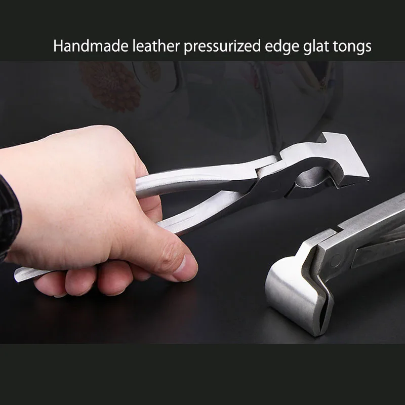 Бавер кожи ремесла Пресс urized край глать щипцы с широким горлышком регулировки