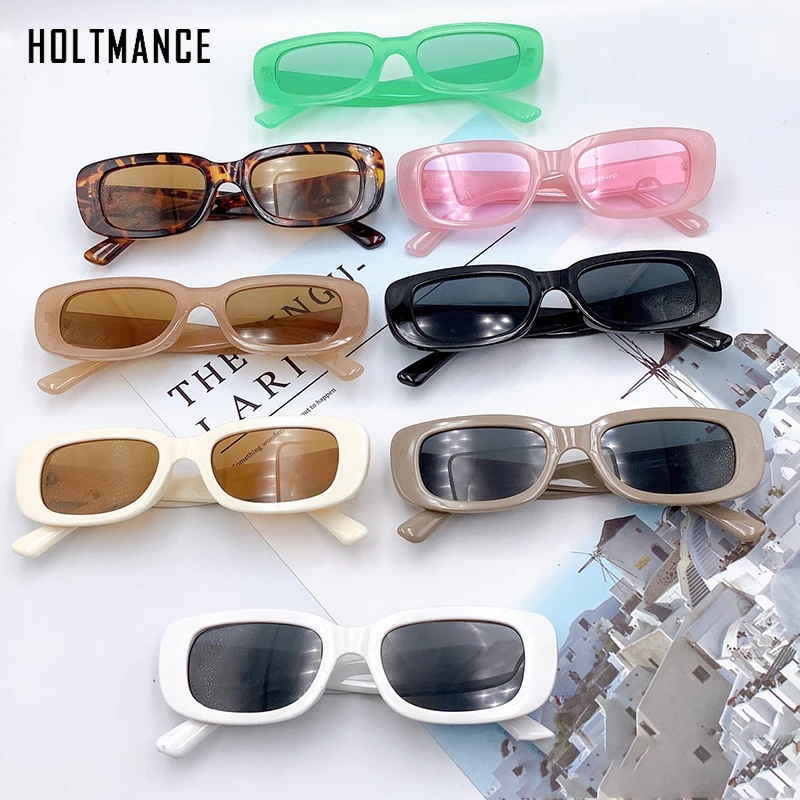 

Ins Popular Fashion Small Cat Eye Sunglasses Woman Vintage Oval Eyewear Men Champagne Tea Sun Glasses Shades UV400