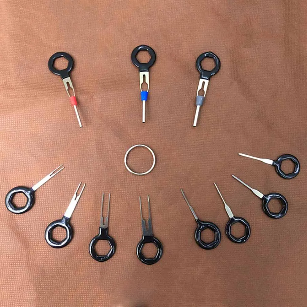 

11pcs/set Aluminum Alloy Wiring Release Durable Connect Portable Accessories Extractor Professional Car Terminal Removal Tool