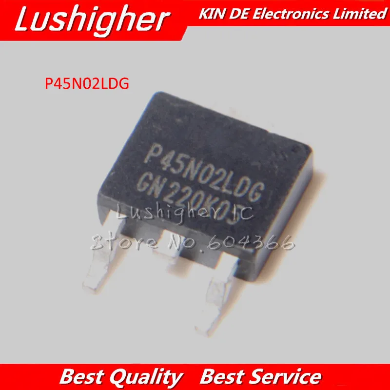 10 шт. P45N02LDG TO252 45N02 TO-252 P45N02LD P45N02 | Электронные компоненты и принадлежности