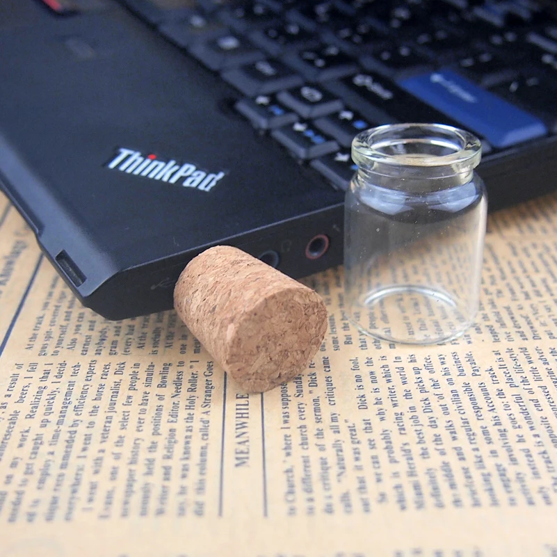 DIY логотип Messenger бутылка Usb 2 0 карта памяти стеклянная дрифтерная флеш-накопители