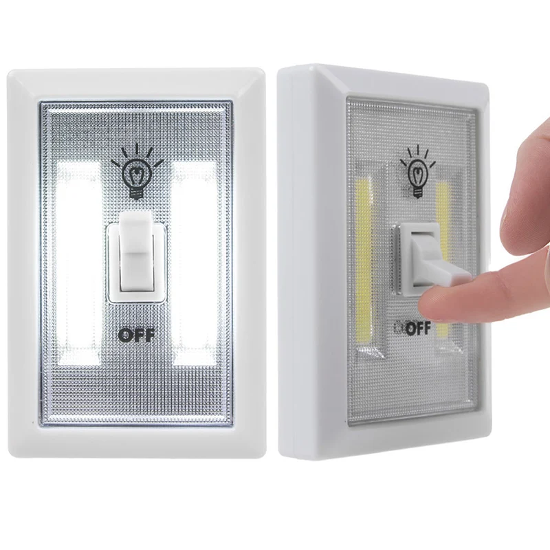 COB led Новинка лампа Беспроводная комнатная настенная 4 шт. с питанием от