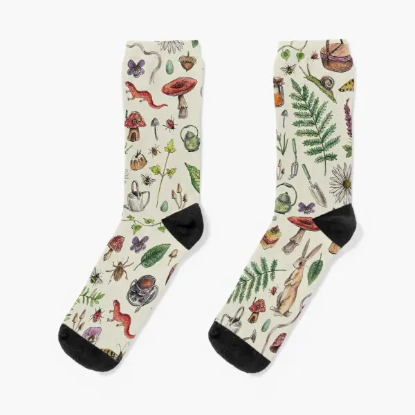 

Cottagecore Light Green Crew Socks Women Cotton Mens Cute Breathable Best Unisex Funny Sports Autumn Short Ladies Cartoon