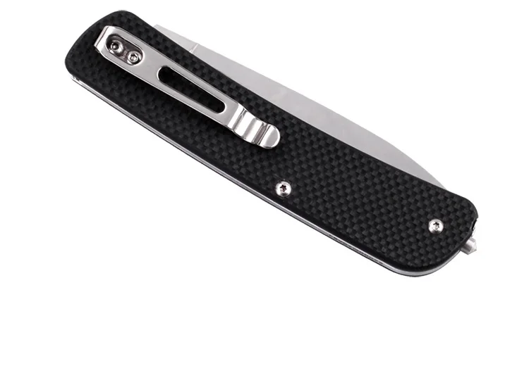 Складной карманный нож WA711 для выживания Sandvik 12C27 Blade G10 ручка со стеклом/окошком