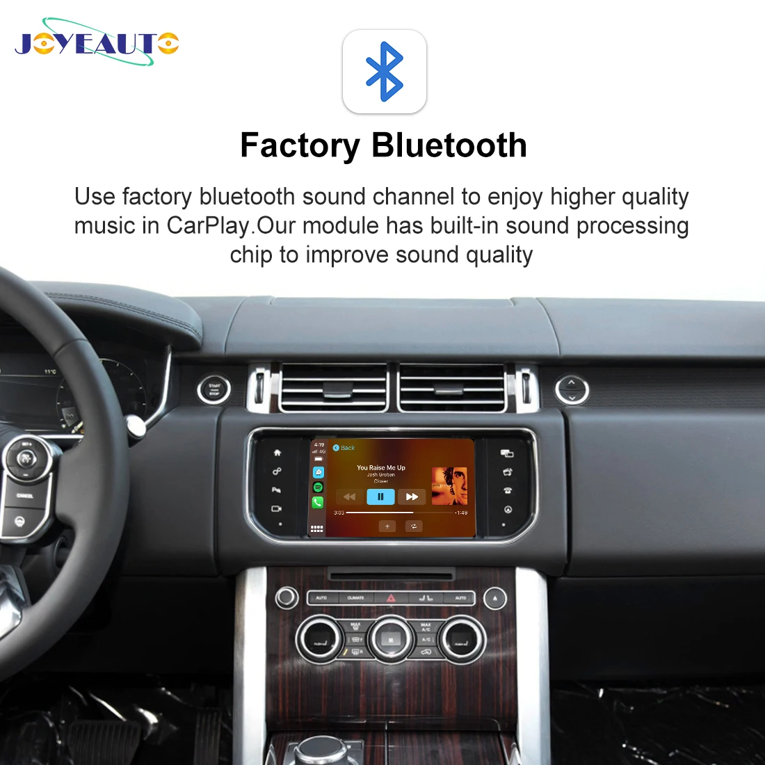 저렴한 JoyeAuto 무선 애플 Carplay 안드로이드 자동차 자동차 모듈 랜드 로버 Evoque 디스커버리 5 스포츠 Harman 보쉬 Mirrorlink 디코더