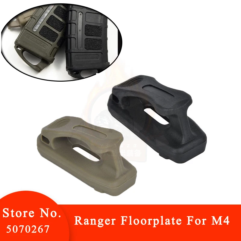 Элемент выбор Ranger Floorplate Тактический Магнитный пуль журнал AR15 M4 45x5 56 для