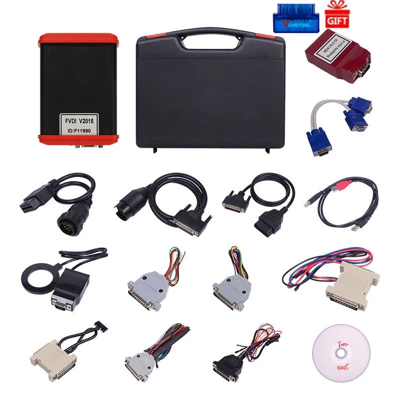 FVDI SVCI V2019 V2020 V2014 V2015 Commander Abrites для большинства автомобилей 18 полный набор OBD диагностический инструмент Abrites сканер - Цвет: SVCI 2015