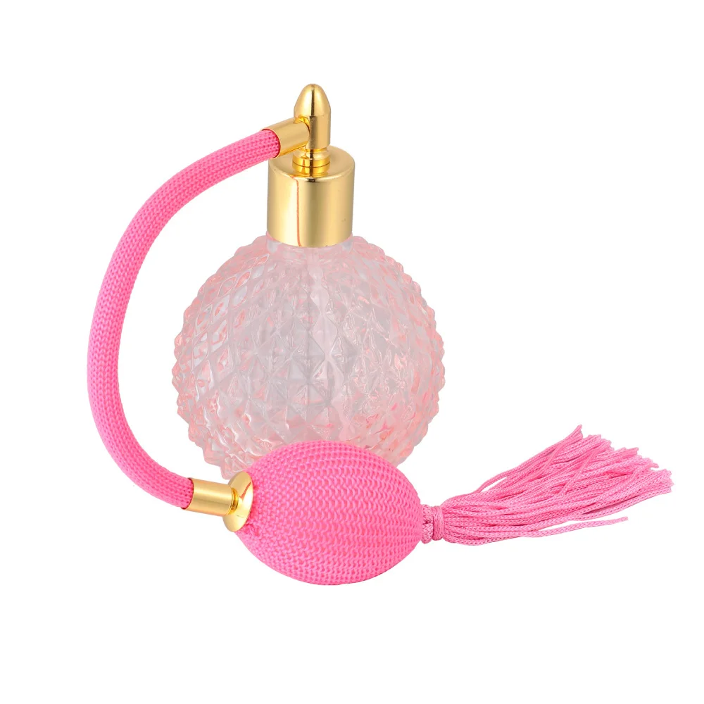 

1pc 100ml Vintage Refillable Perfume Atomizer Spray Bottle Empty Bottle