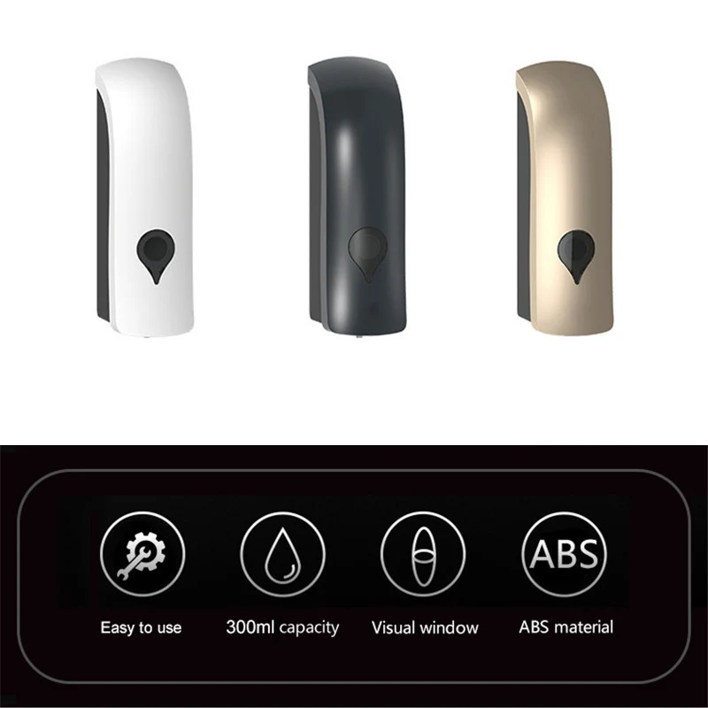 

Hand Sanitizer Dispensor Detergent Liquid Dispenser Dispensador De Jabon Hand Soap Dispenser Touch Plastic Soap Dispenser Liquid