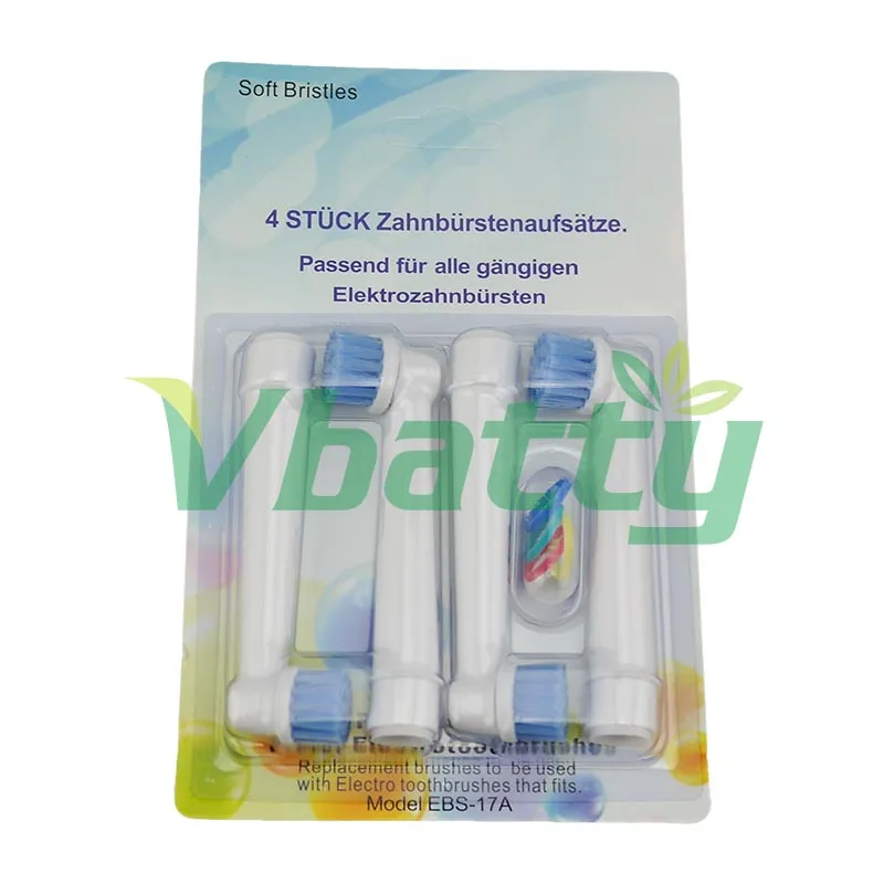 4 шт. сменные головки для электрической зубной щётки Oral B/B raun / SmartSeries/TriZone/Advance Power/Pro