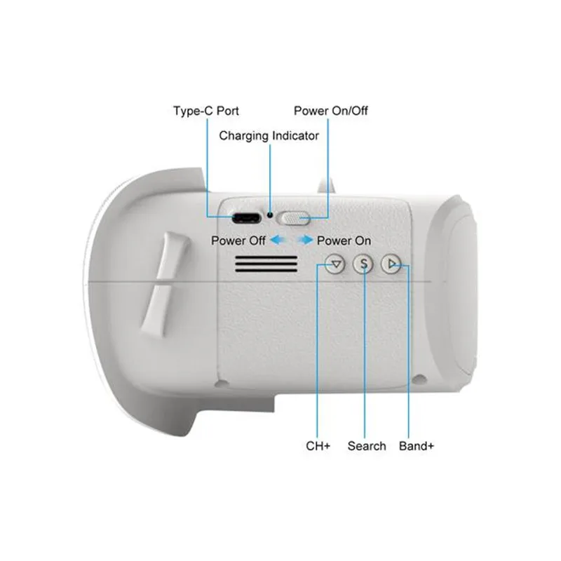 

BETAFPV VR02 5.8GHz 48CH RaceBand Auto-Searching Beginner Bulit-in Antenna w/HD LCD Screen FPV Goggles For FPV Racing Drone Accs