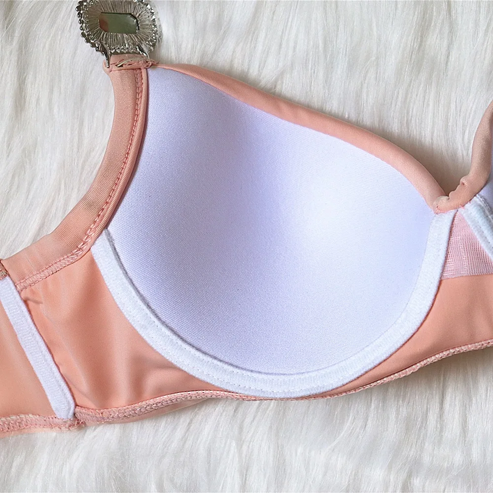 

2021 New Lady Chic Crystal Rhinestone Swimsuit Sexy Summer Vacation Bikinis Set Outfits Fashion Beach Bathing Wear 2 Piece Suit