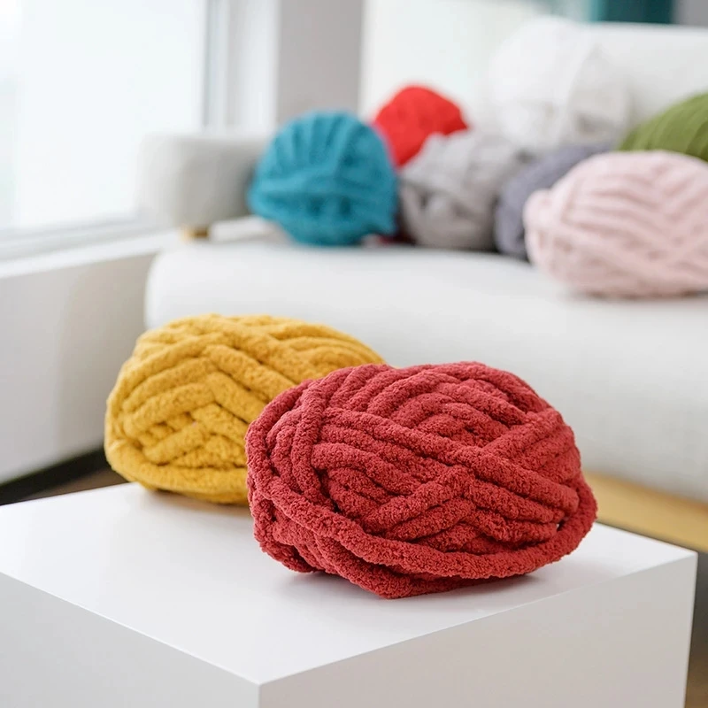 226 г/шар супер толщина шерсть толстая пряжа Войлок шерстяная фитильная для