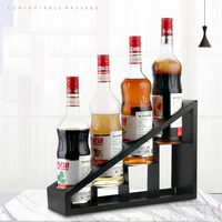 strong iron fructose syrup storage rack da vinci molin fruit dew rack storage rack bar display rack