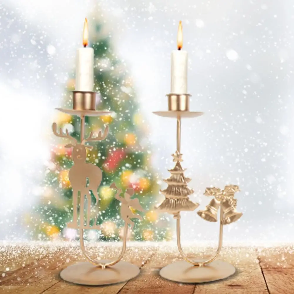 

Simplicity Practical Desktop Candlestick Stand Party Tools for Dorm