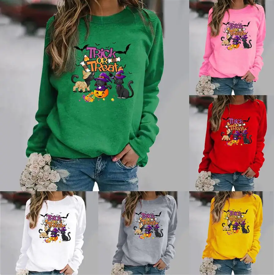 

Print Hoody Womens Personality Fashion Sweatshirt Vintage Fleece Hoodie Autumn Casual Women Clothes