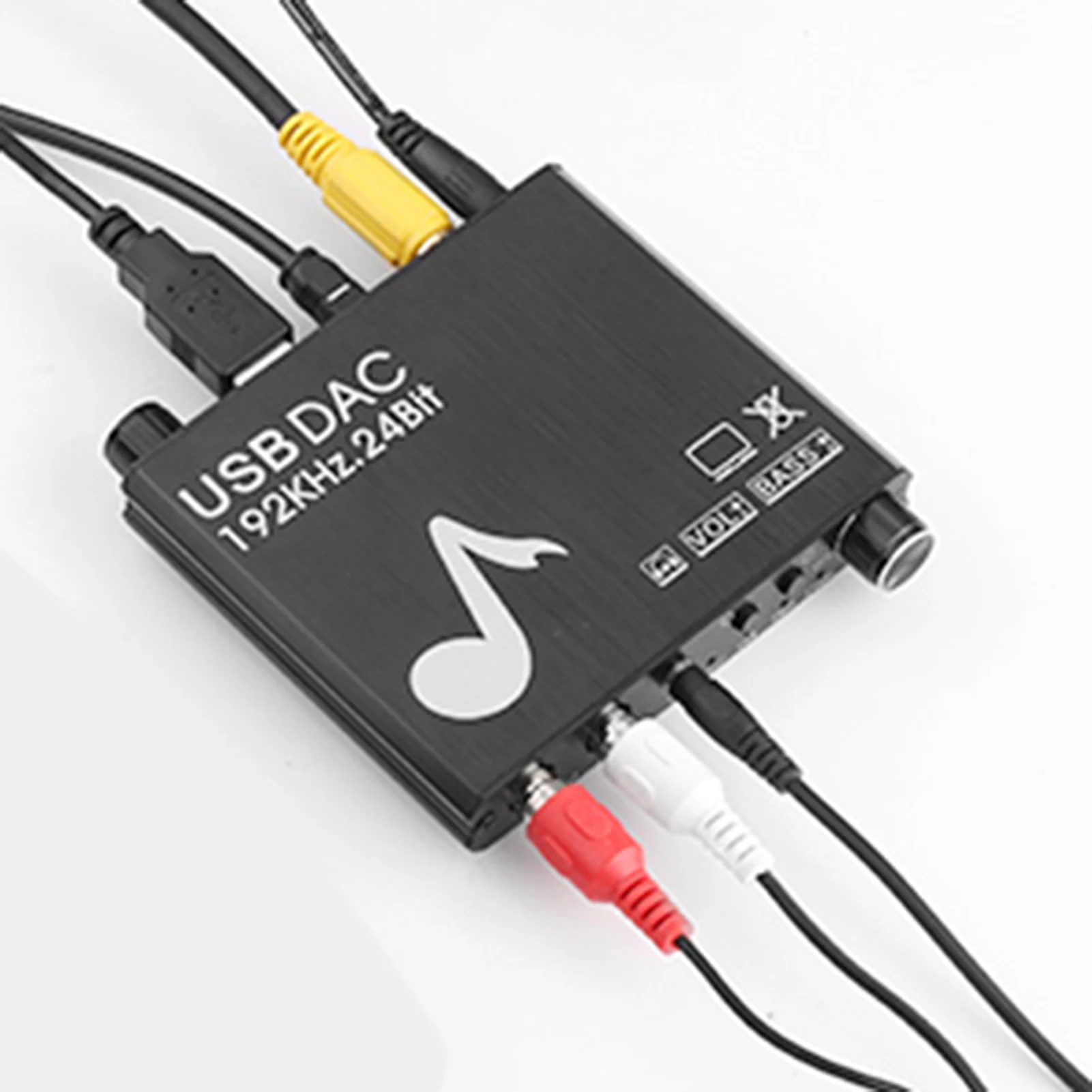 24bit ЦАП цифро-аналоговый R/L аудио конвертер оптический Toslink SPDIF коаксиальный RCA 3 5