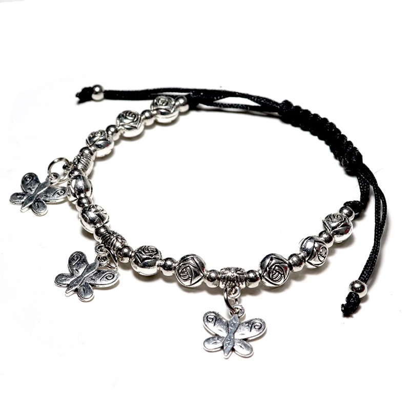 Браслет Noter с веревкой для мужчин и женщин креативный регулируемый браслет