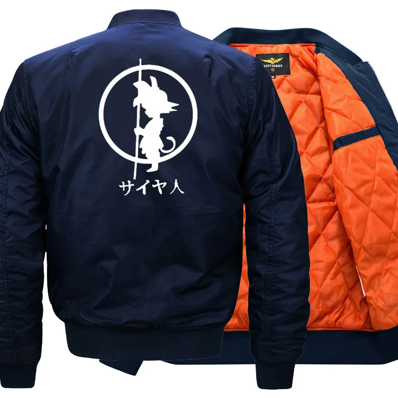 

Baseball Uniform Flight Suit Men's Fashion Brand Pilot Jacket Cotton-Padded Jacket Men's and Women's Air Force Jacket