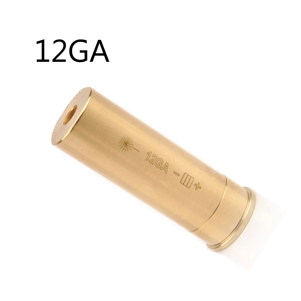 Калибровочный картридж CAL .12 Красный лазерный прицел диаметром 20 мм аксессуары