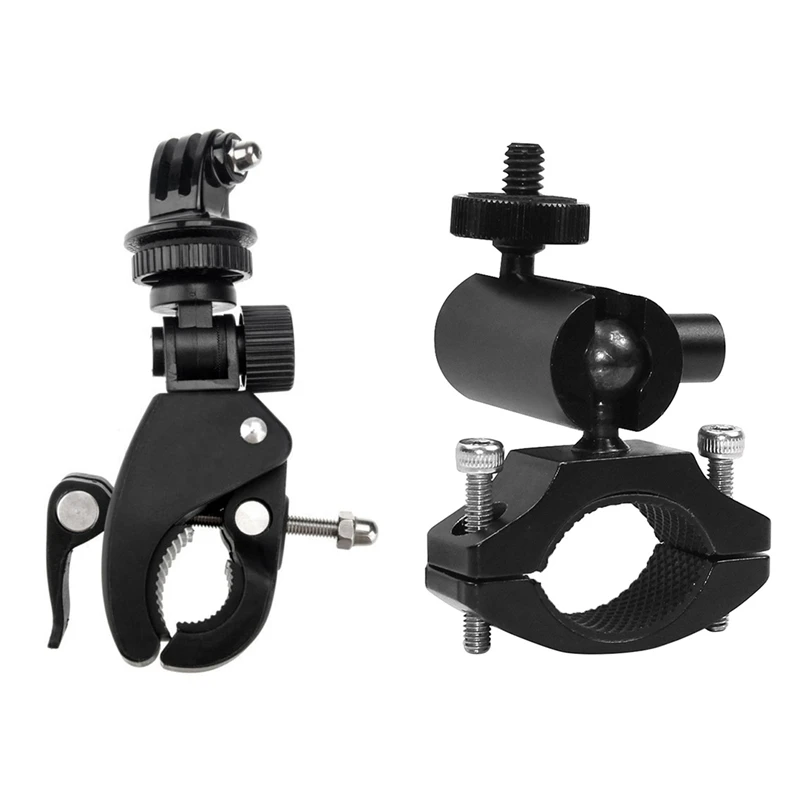 

Quick Release Handlebar Seatpost Roll Cage Mount Clamp Tripod For Gopro Hero 3 2 & Magic Arm 360 Swivel Handlebar Clamp