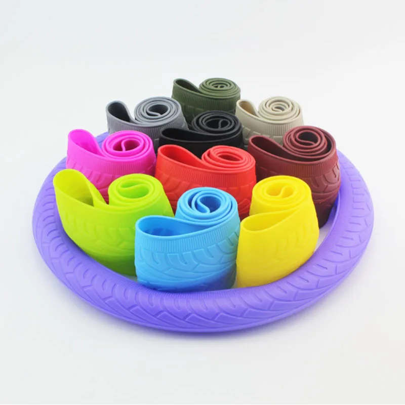 

Car Silicone Steering Wheel Case Cover Shell Skidproof Car Accessories For Audi Nissan Peugeot Honda KIA Hyundai LADA BMW