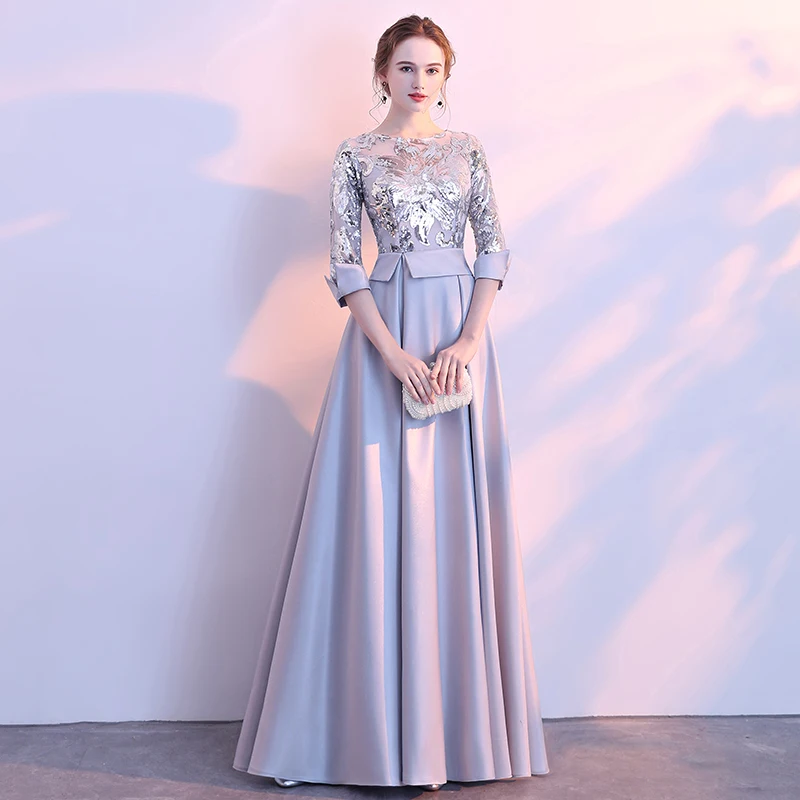 Халат De Soiree 2021 новый элегантный блесток Золотое вечернее платье Vestido de festa для