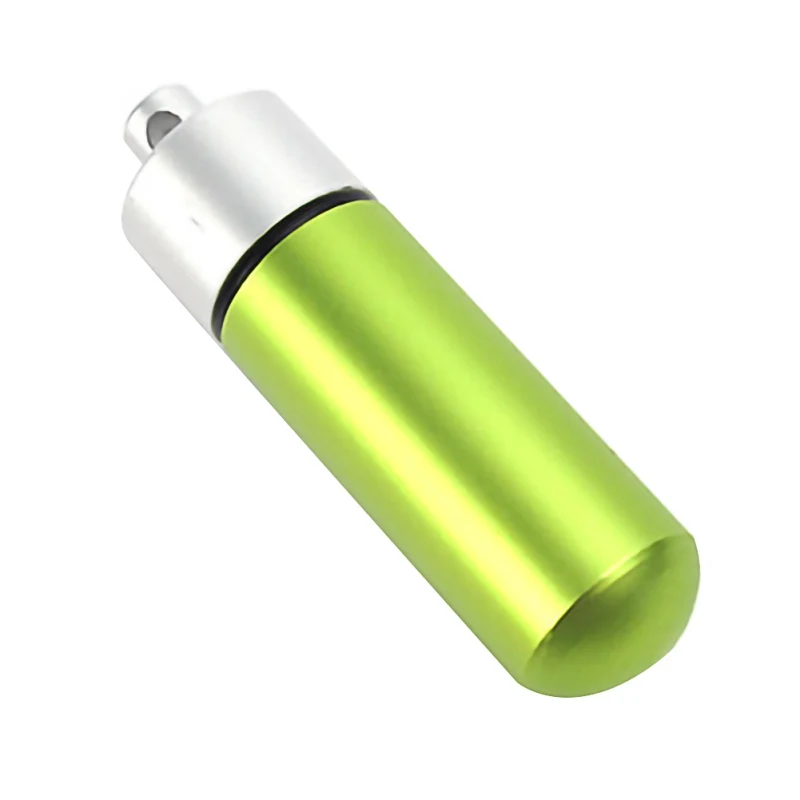 

Aluminum Pill Holder Waterproof Canister Case Seal Capsule Container Bottle Tank Emergency Survival EDC Outdoor Tools