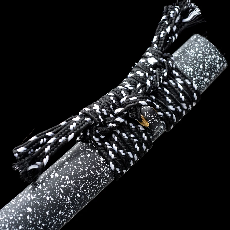 

Japanese Samurai Katana Black Folded Steel Damascus Blade Razor Sharp Real Swords Handmade Full Tang 41 Inch Hawkeye Swords