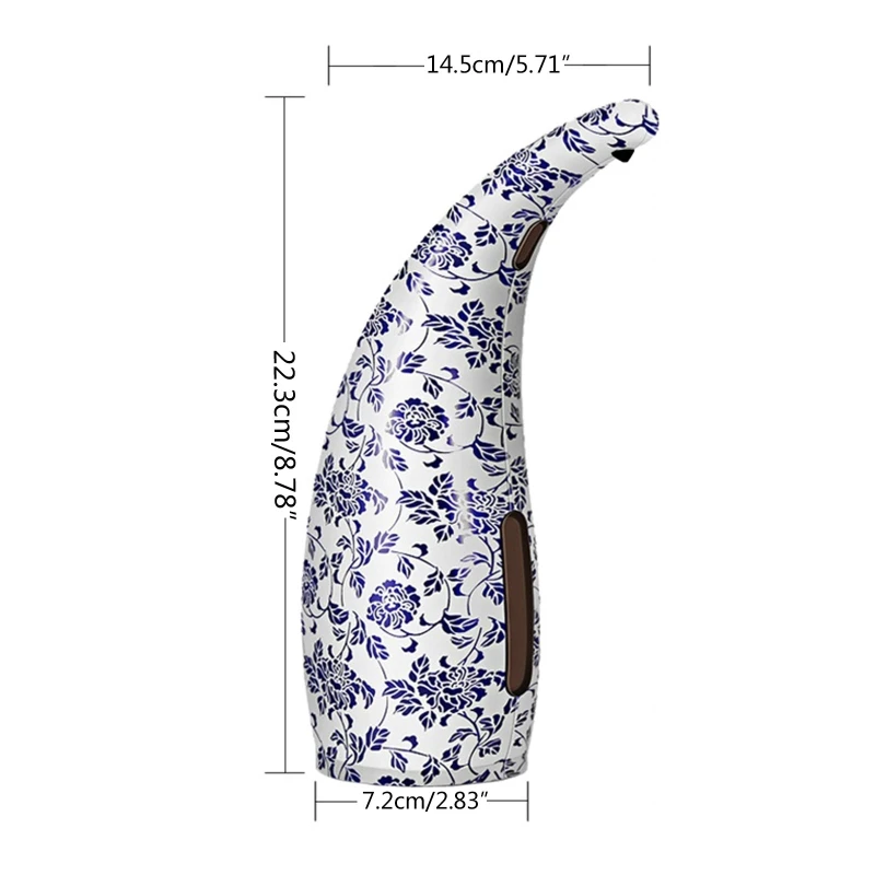 

300ML Automatic Soap Dispenser Touchless Sanitizer Hands Free Bathroom Dispenser Smart Sensor Induction Shampoo