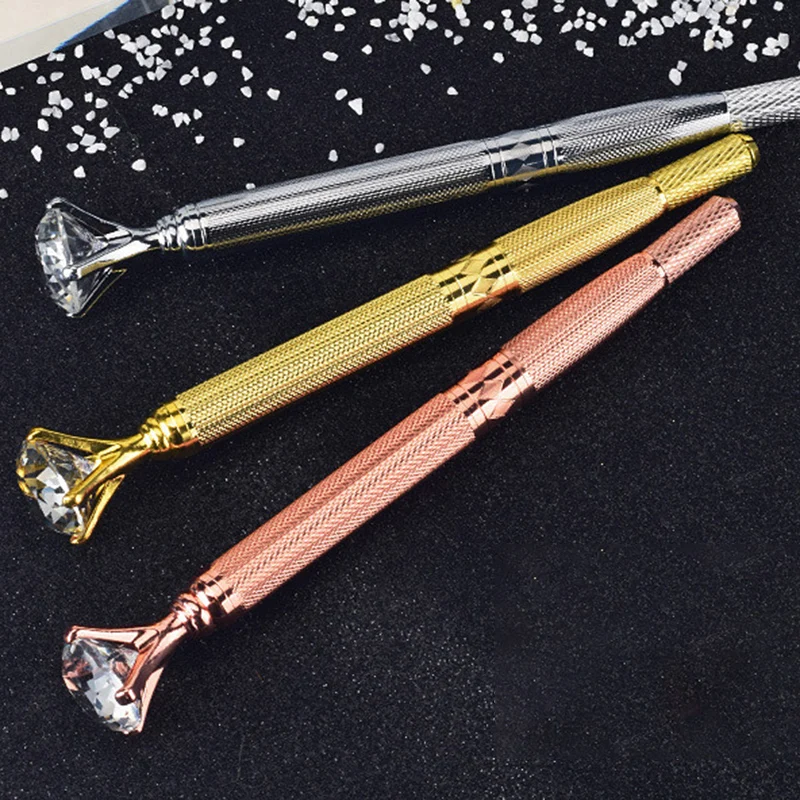 

3D Eyebrow Embroidery Tattoo Manual Pen Microblading Eyebrow Lip Tattoo Pen with Crystal Diamond Permanent Tattoo Accessories