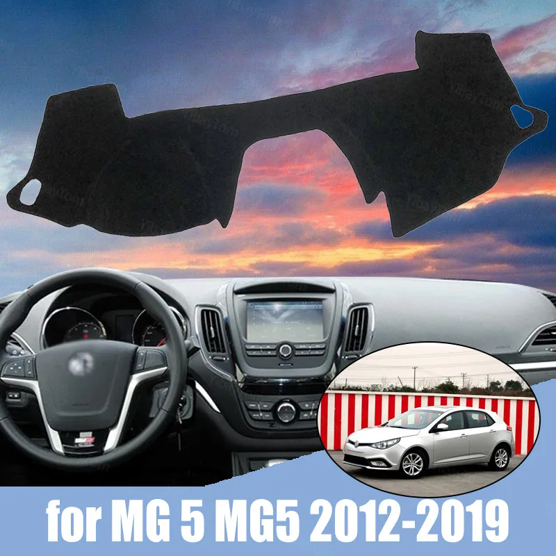 

Чехлы для стайлинга автомобиля MG 5 MG5 2012-2019, коврик для приборной панели, солнцезащитный козырек для приборной панели