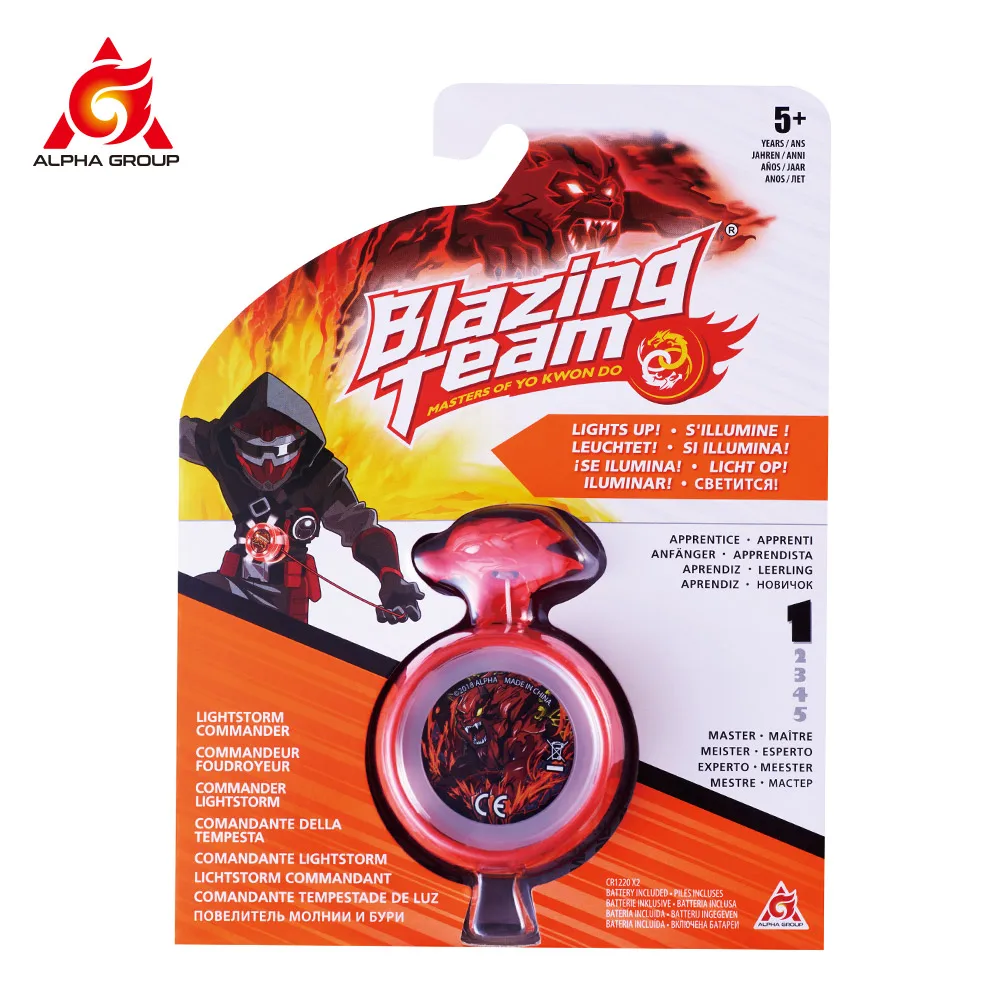 2020 сверкающая команда YoYo Lightstorm Commander серия полиэстер Волшебная веревка забавные