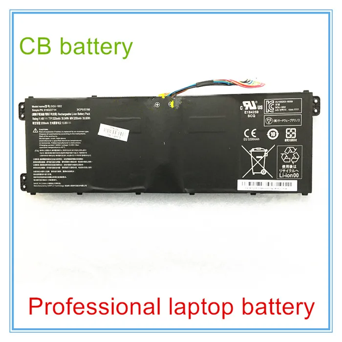 Оригинальное качество 11 46 V 38 04 Wh SQU-1602 батарея для X5-CP5D1 CP5E1 CP5S1 PN: 916Q2271H | Компьютеры