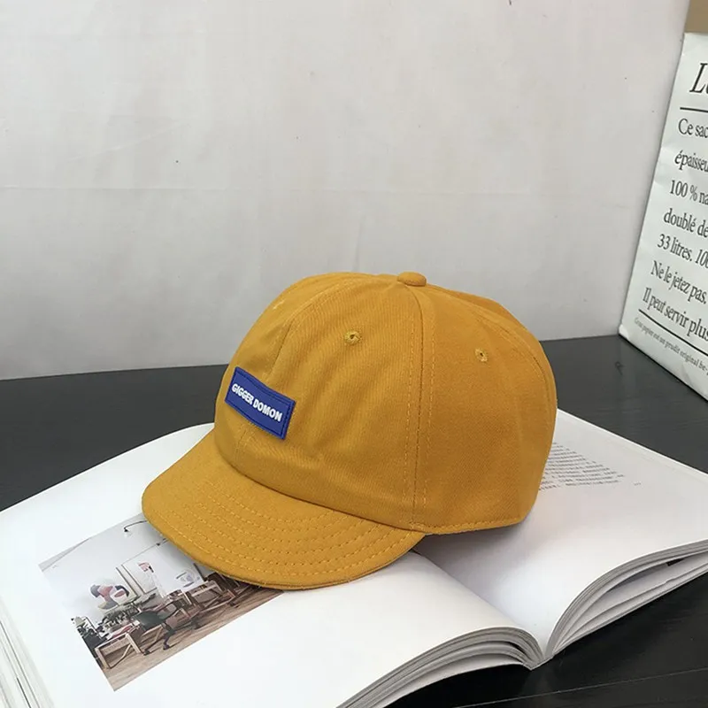 Новинка 2019 короткая бейсболка модная универсальная Кепка с маркировкой