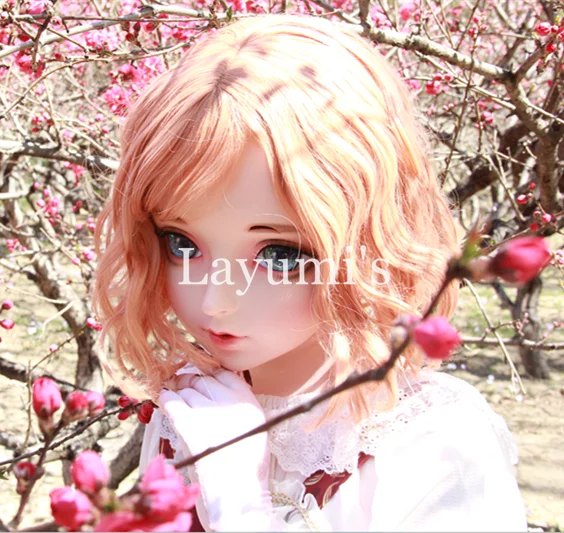 

(XZX-07) Handmade Half Head Girl Silicone Rubber Anime Kigurumi Cartoon Mask Silica Gel Cosplay BJD Anime Roll Cross-dresser