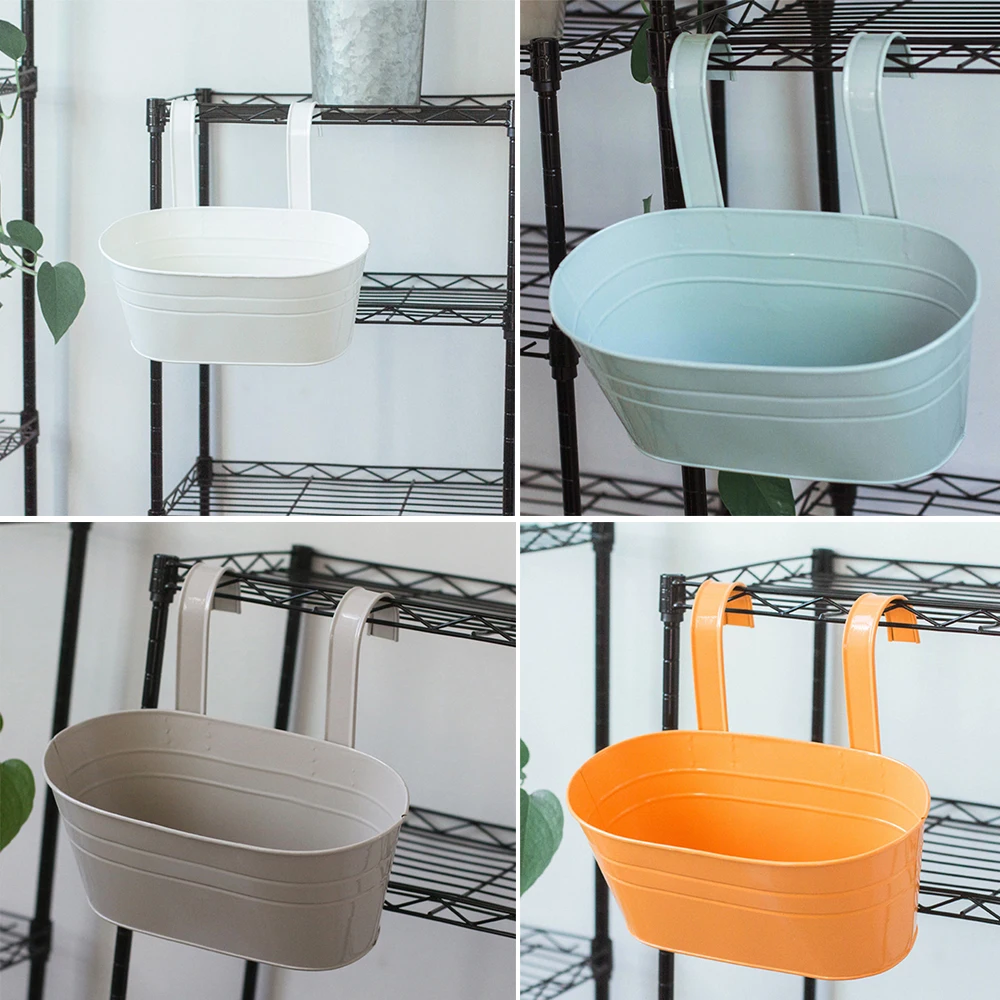Съемные подвесные крючки для цветочных горшков настенные горшки держатель