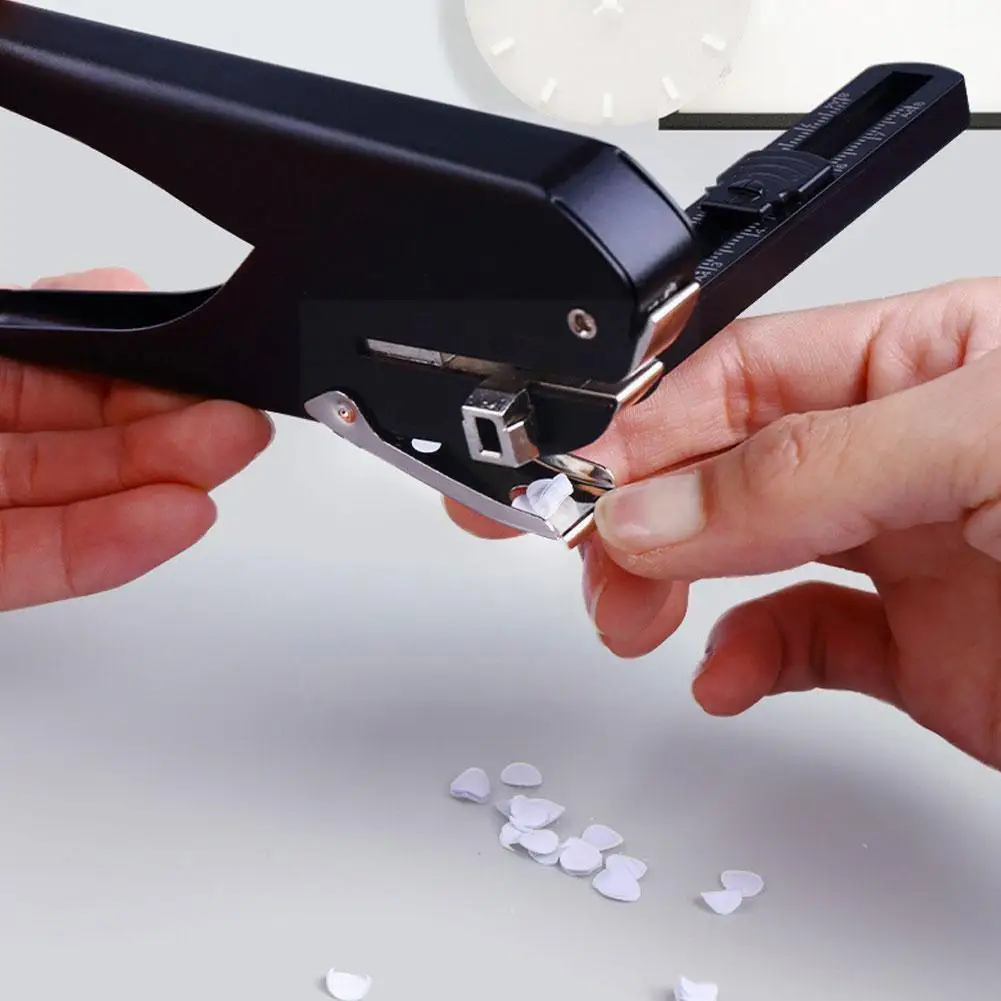 

Single Round Shape Holes Puncher Loose Sheet Office T-type Stationery Machine Puncher Supplies Paper Cutter Craft I1s5