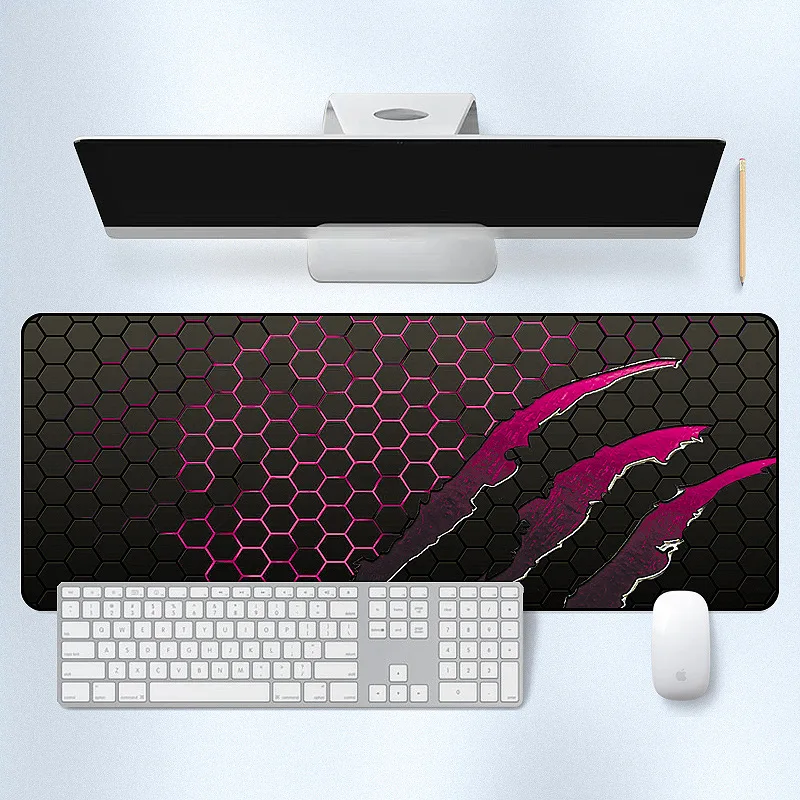 

Honeycomb Paw Mice Mate Latptop Computer Notebook Mousepad Smooth Writing Pad Desktops Mate Durable Locked Edge Gaming Mouse Pad