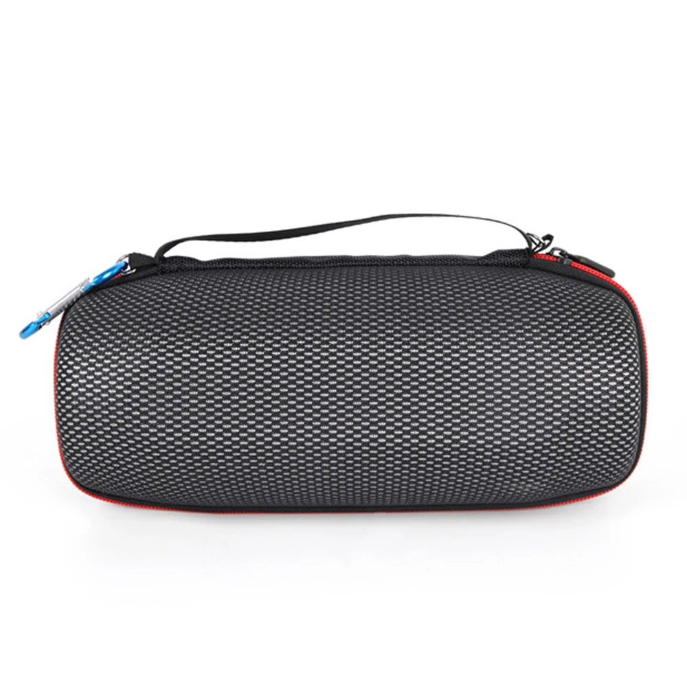 EVA Hard Carrying Travel Case for JBL Charge 5 Charge5 Waterproof Wireless Bluetooth Speaker (Black+Grid) |