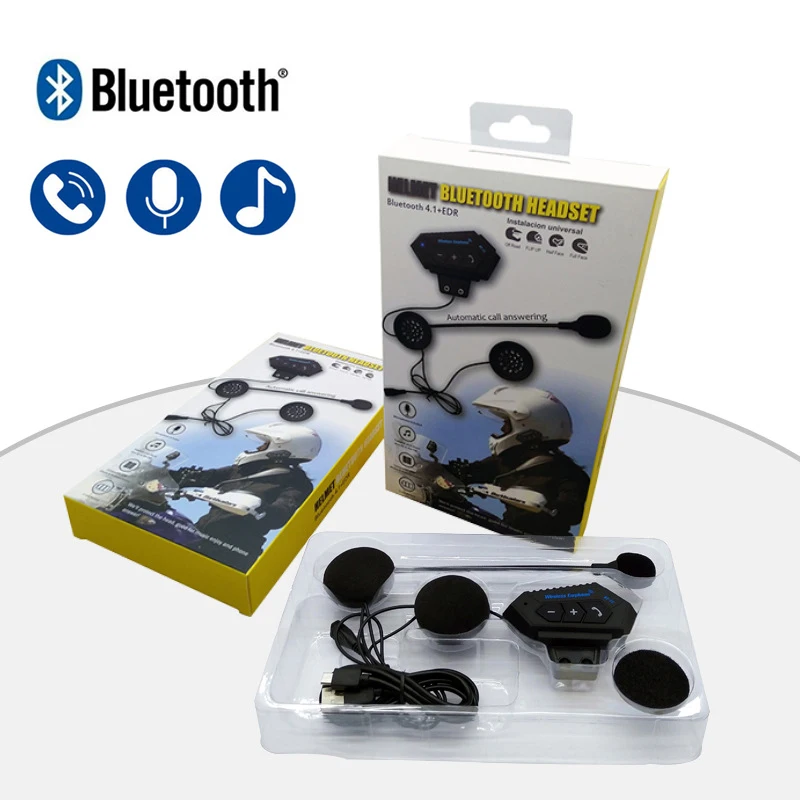 

Беспроводная Bluetooth-гарнитура для скутера, мотоцикла, мотокросса