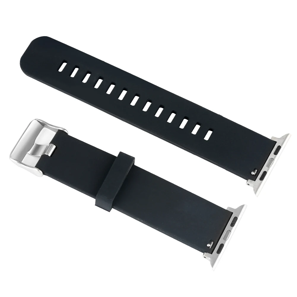 Ремешок силиконовый для Apple Watch Series 1/2/3/4 38/42 мм|Ремешки часов| |