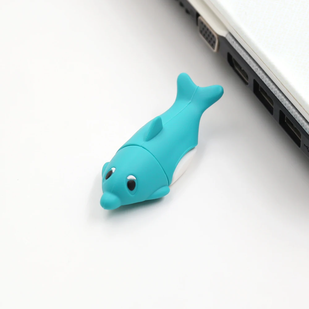 32 Гб usb флеш-накопитель Animal-dolphin 16 Гб usb флешка 4 ГБ 8 ГБ флеш-диск флешка специальные подарки мультфильм флешка