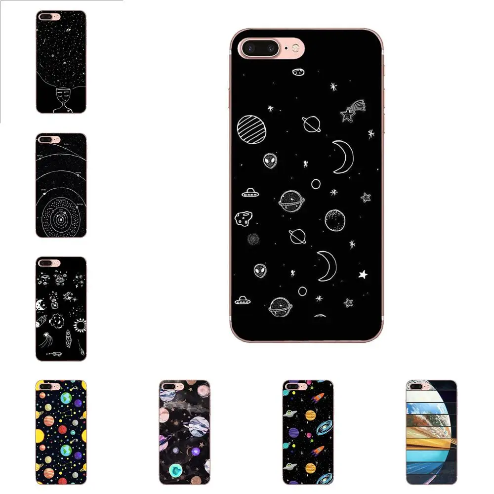 Внешний космический корабль планет для Huawei P7 P8 P9 P10 P20 P30 Lite Mini Plus Pro 2017 2018 2019 TPU Мобильная сумка на.