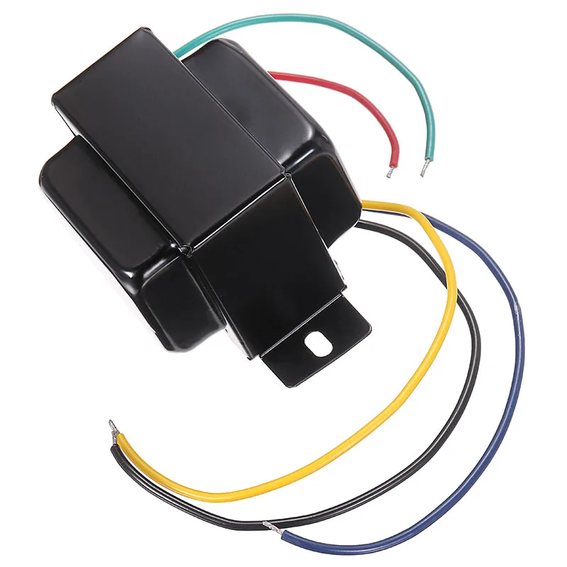 1 шт. прочный односторонний аудиотрансформатор с выходом 5 В черный 60*55*50 мм для