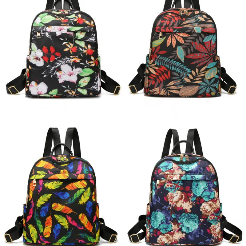 Женский маленький милый рюкзак в китайском стиле водонепроницаемый дорожный из