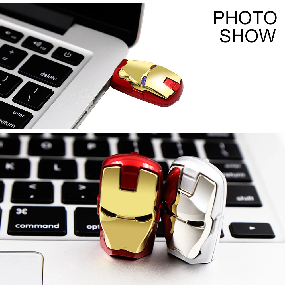 USB флеш накопитель металлический 4 ГБ 8 16 32 USB2.0 Флешка мстители флешка ноутбук|USB