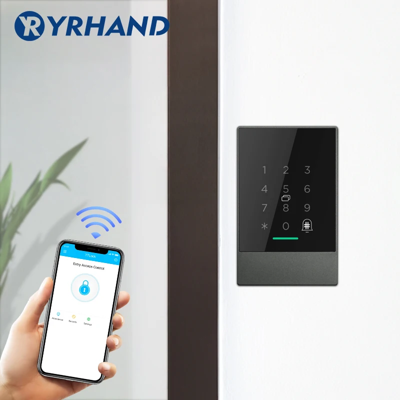 Ttlock P66 WiFi приложение считыватель доступа Электронная мебель цифровая клавиатура