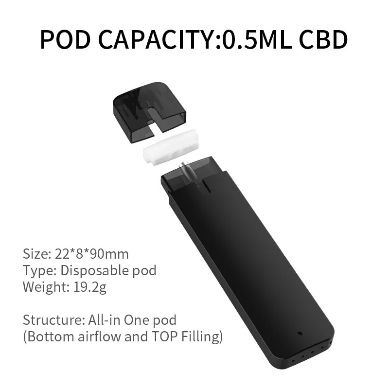 240 мАч Мини Электронная сигарета стартовый набор с 4 шт. 0 9 мл емкость картриджа